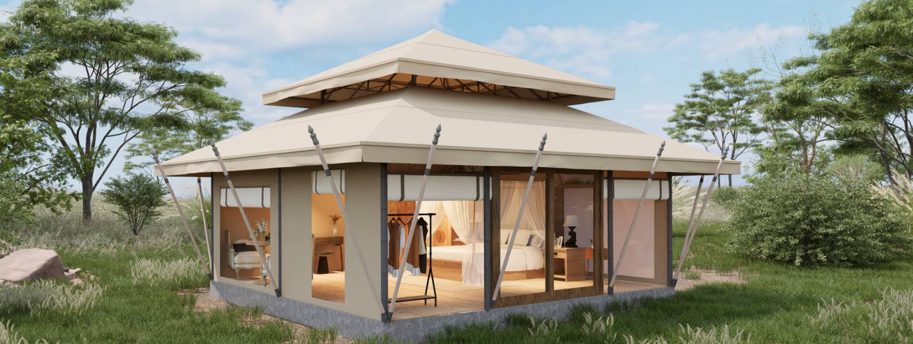 玄武区户外野奢帐篷